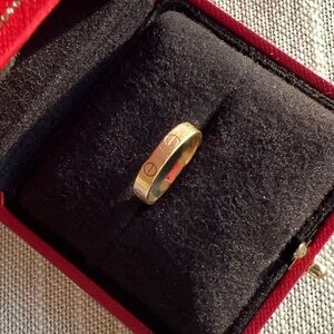 Cartier Love 18K Rose Gold Wedding Band Ring Size53